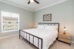 King Bed in Spacious Master Bedroom